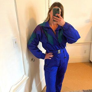 Vintage 80s Ski Onesie - Couloir Sz 42